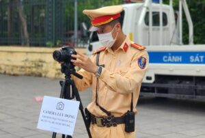 Các tuyến đường có camera lưu động phạt nguội xe máy tại Hà Nội
